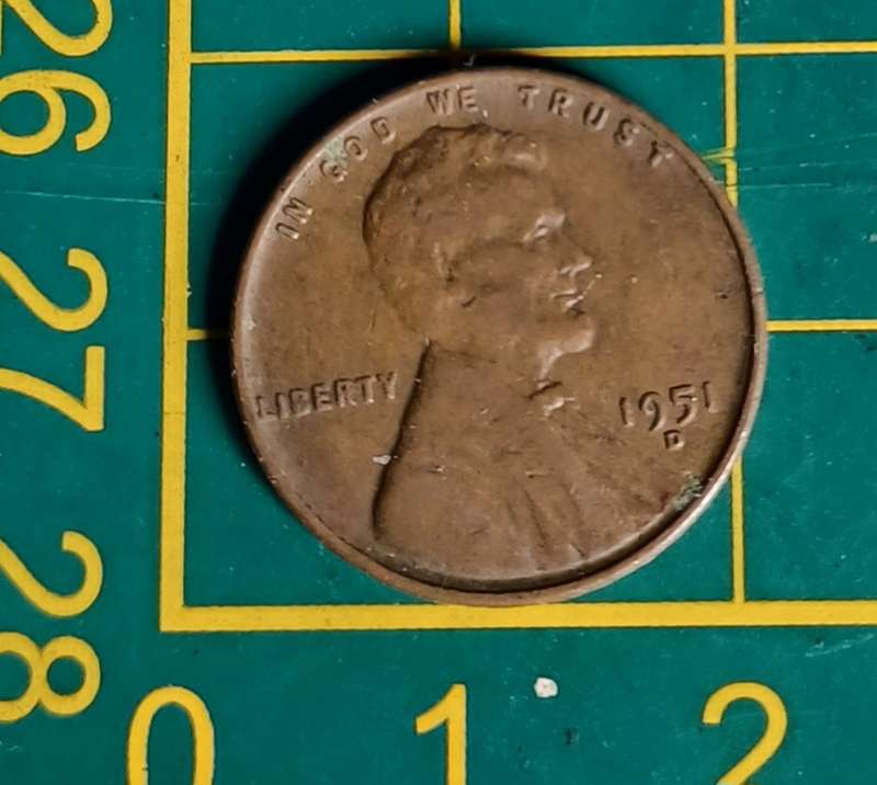 1951 one cent ~ United States of America