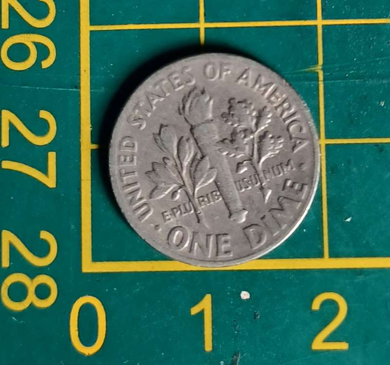 1972 one Dime ~ United States of America