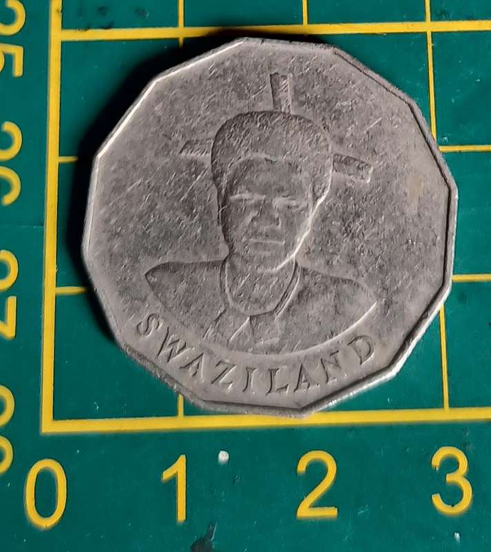 1986 50 Cents ~ Swaziland
