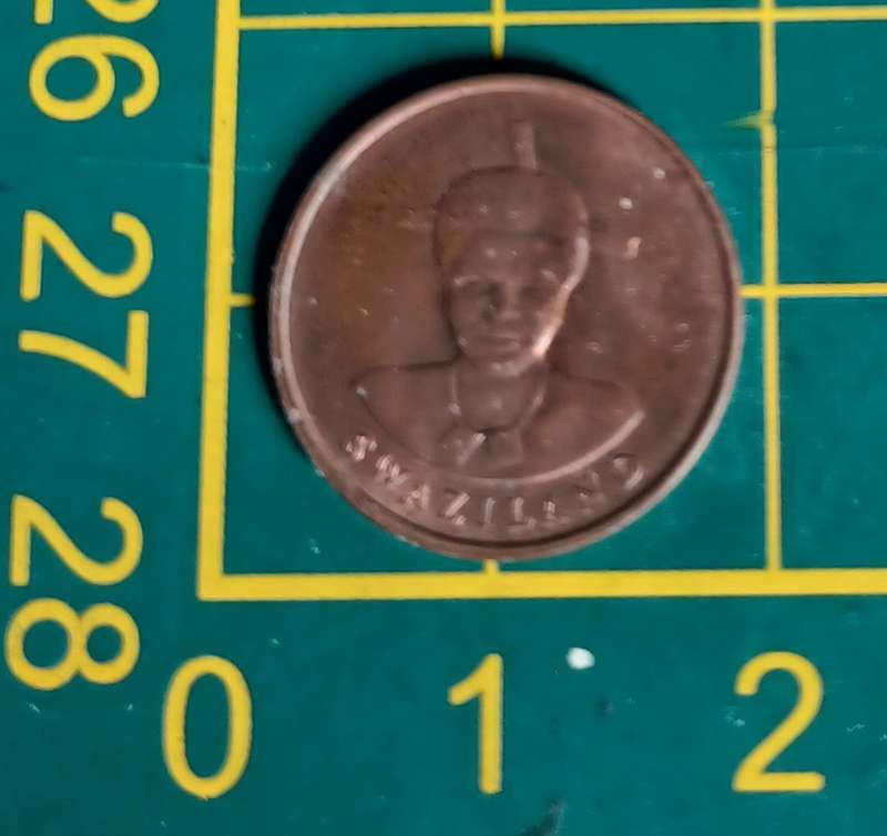 1986 1 Cent ~ Swaziland