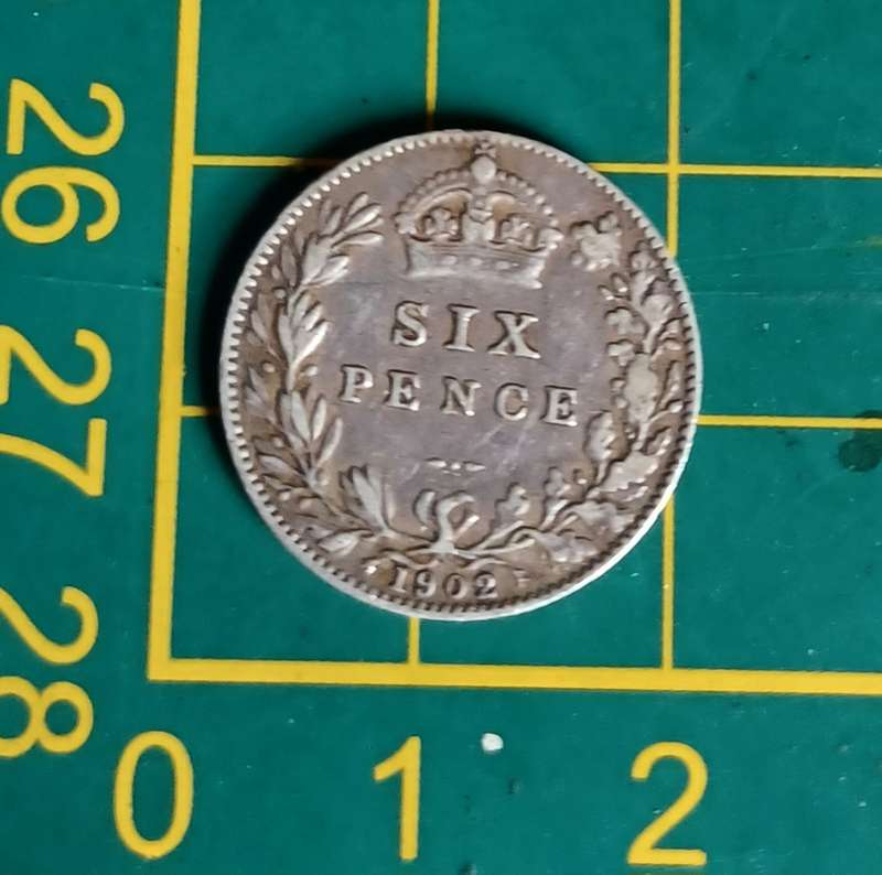 Great Britain 1902 sixpence 6d