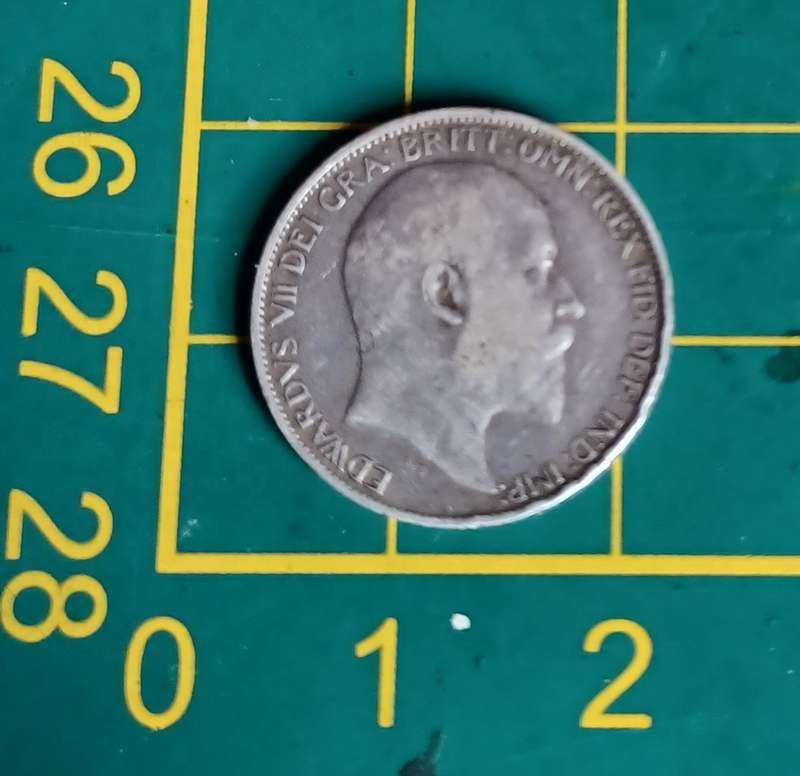Great Britain 1902 sixpence 6d