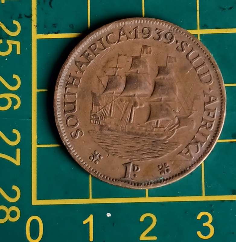 1939 1D ~ Penny ~ South Africa