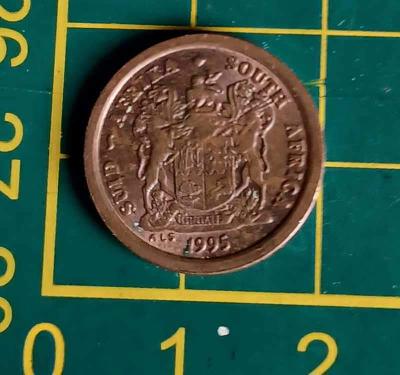 RSA 2 Cent Coin 1995