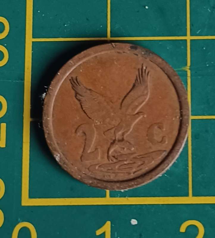 RSA 2 Cent Coin 1995