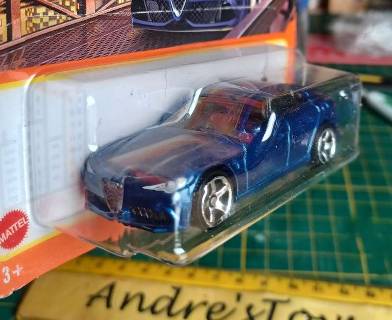 2021 Short Card ~ Matchbox 26/100 ~ 2016 Alfa Romeo Giulia