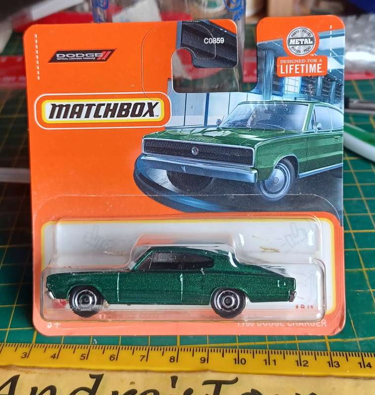 2023 Short Card ~ Matchbox 13/100 ~ 1966 Dodge Charger