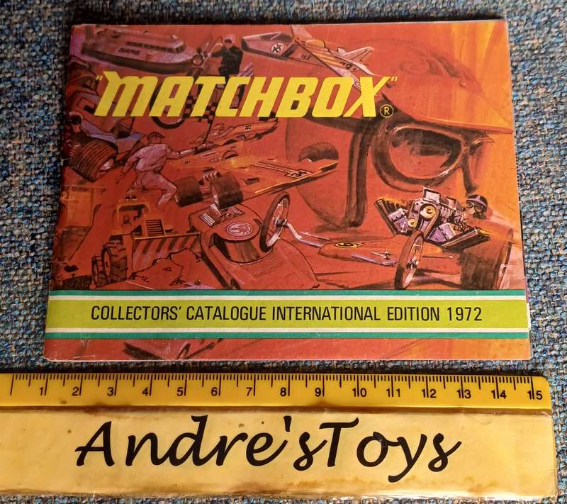 1972 Matchbox catalog
