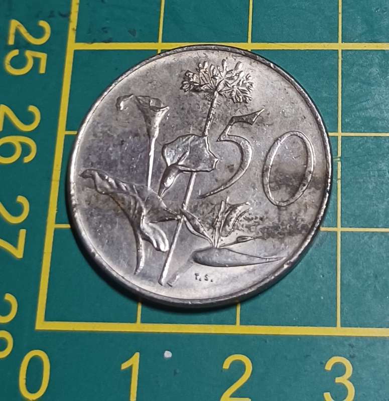 1980 ~ RSA 50 cent