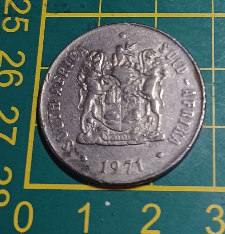 1971 ~ RSA 50 cent