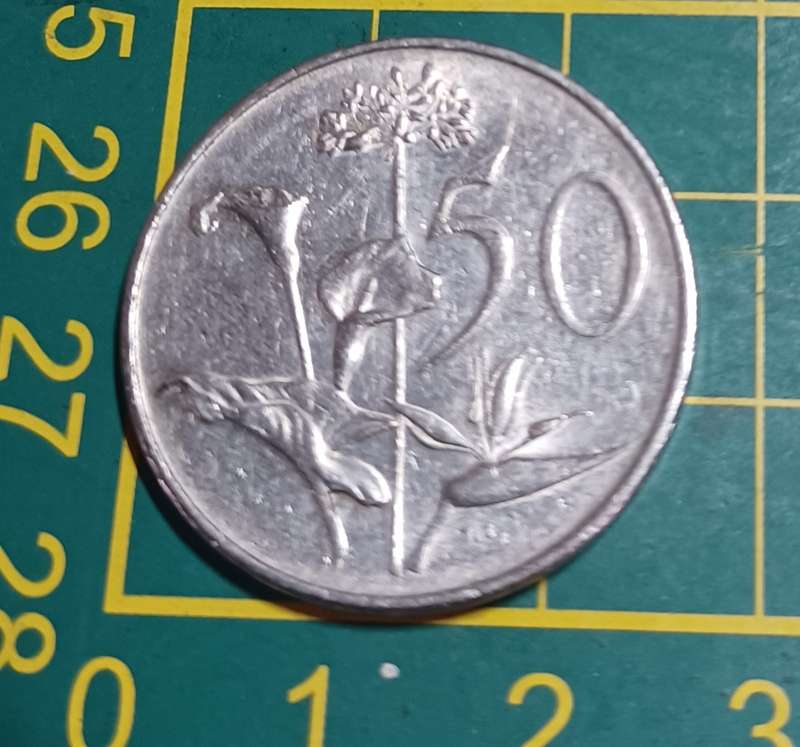 1974 ~ RSA 50 cent