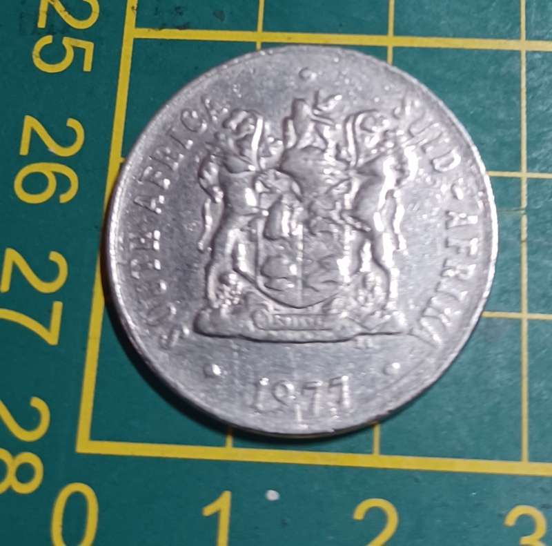 1977 ~ RSA 50 cent