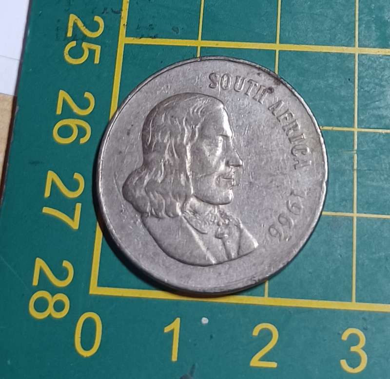 1966 ~ RSA English 50 cent