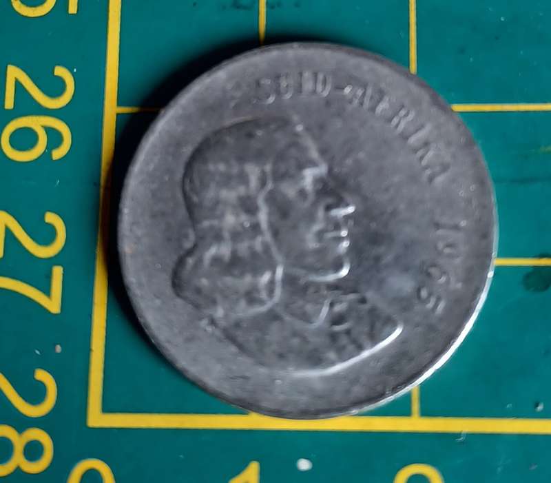 1965 ~ RSA Afrikaans 20 cent