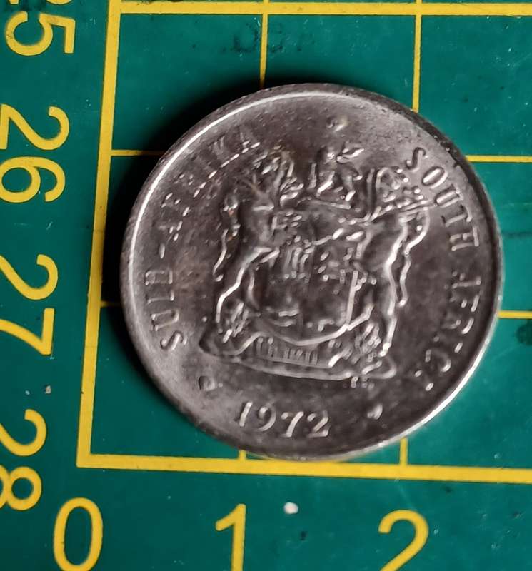 1972 ~ RSA 20 cent