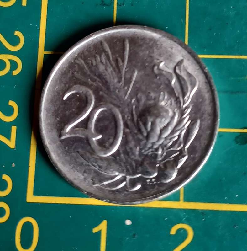 1972 ~ RSA 20 cent