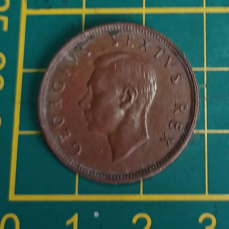 SA Union: 1951 Half penny 1/2d