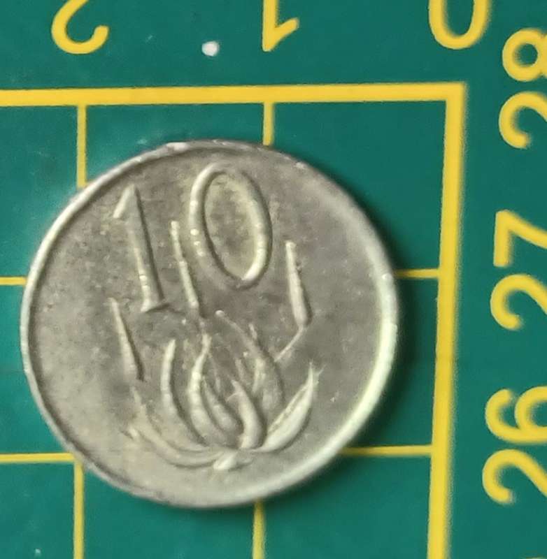 1970 ~ RSA Ten Cent ~ 10 C