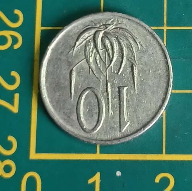 1971 ~ RSA Ten Cent ~ 10 C