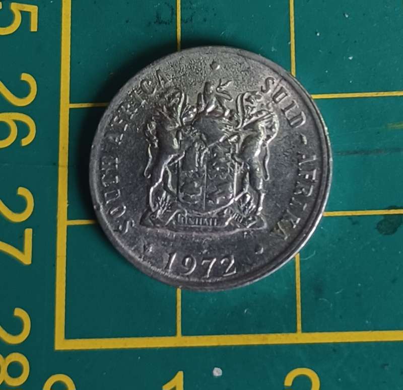 1972 ~ RSA Ten Cent ~ 10 C