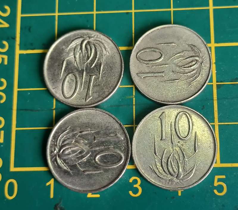 RSA Ten Cent ~ 10 C