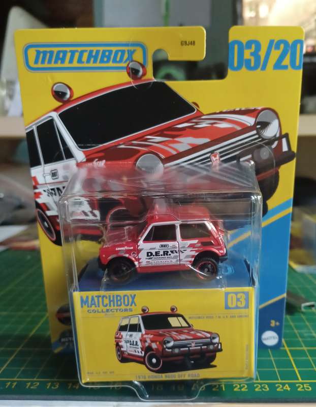 2024 Matchbox Collectors ~ #03/20 ~ 1970 Honda N600 Off Road