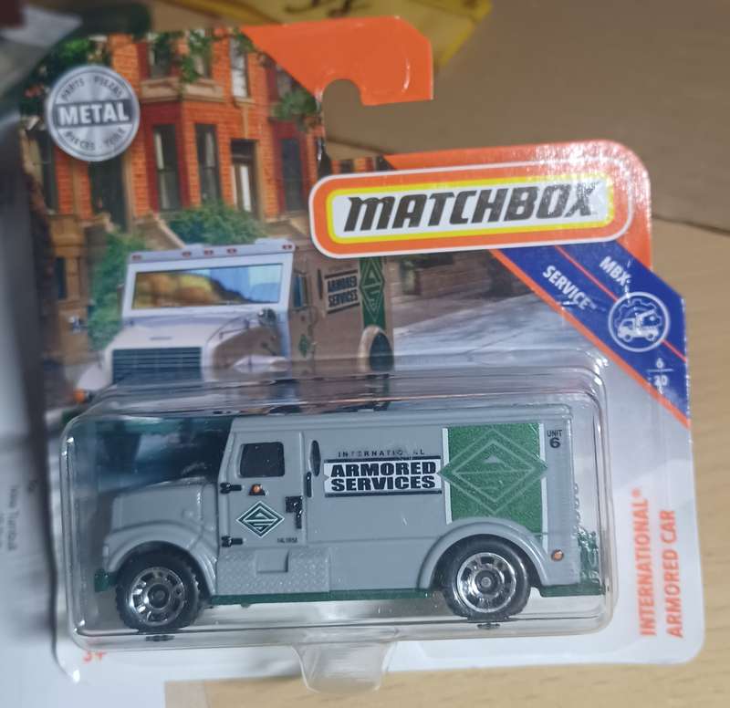 2018 Short Card ~ Matchbox 23/125 ~ International Armored Car