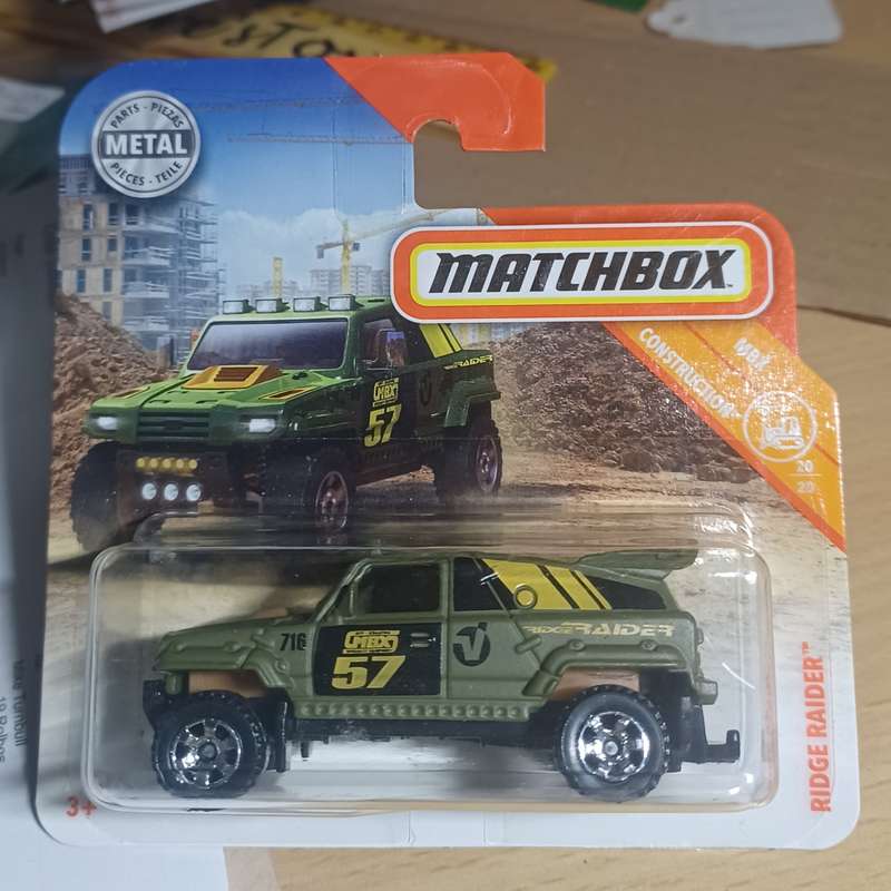 2018 Short Card ~ Matchbox 125/125 ~ Ridge Raider