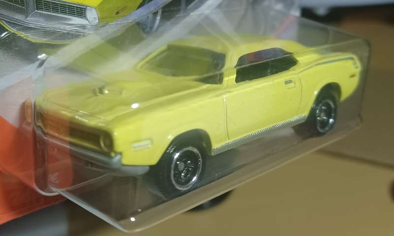 2020 Short Card ~ Matchbox 56/100 ~ 1970 Plymouth Cuda