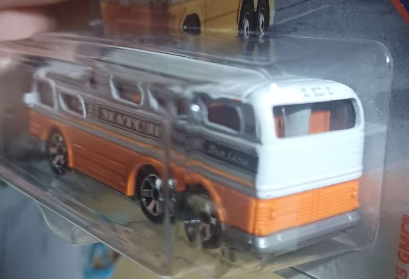 2018 Short Card ~ Matchbox 8/125 ~ 1955 Scenic Cruiser