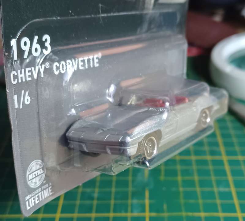 2023 Matchbox ~ Long Card` ~1963 Chevy Corvette #1/6