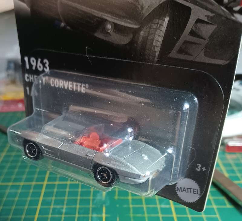 2023 Matchbox ~ Long Card` ~1963 Chevy Corvette #1/6