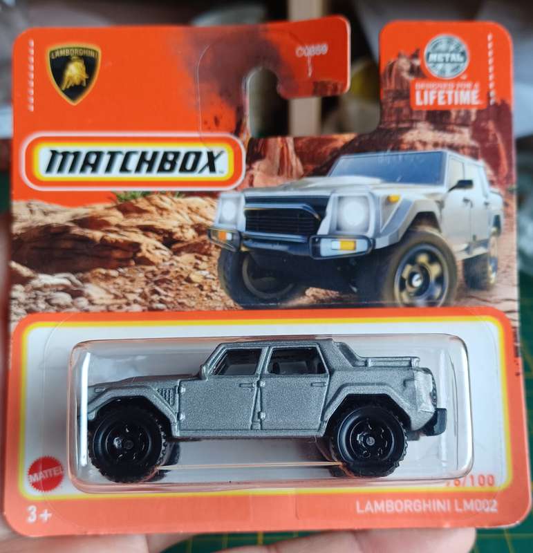 2023 Matchbox `Short Card` ~ No96/100 Lamborghini LM002