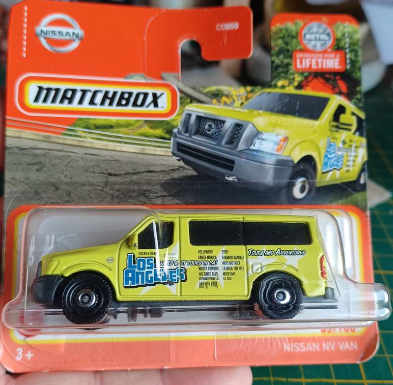 2023 Matchbox `Short Card` ~ No63/100 Nissan NV Van