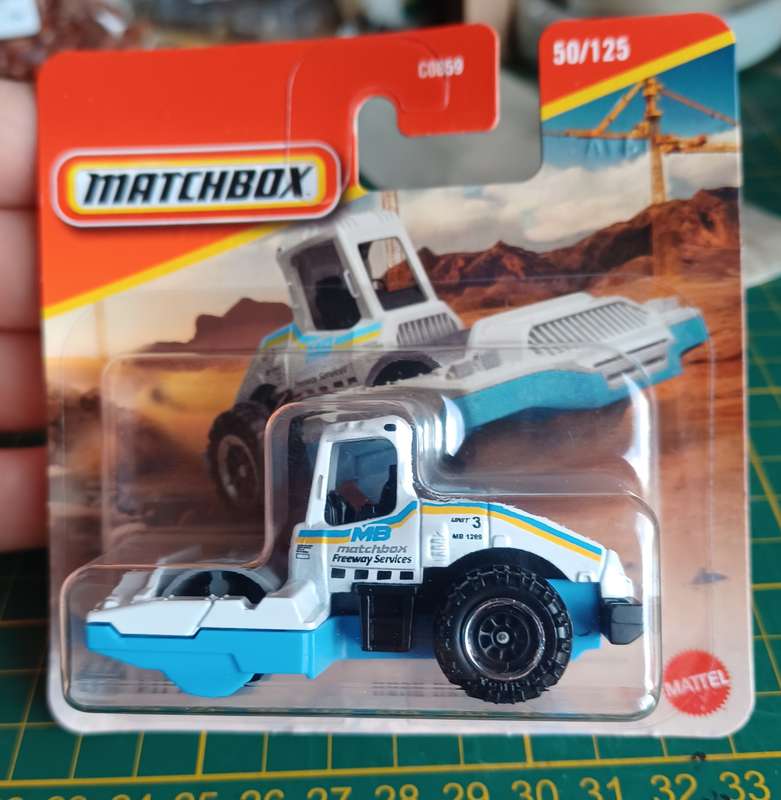 2024 Matchbox `Short Card` ~ No50/125 Road Roller
