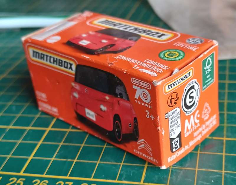 2023 Matchbox Power Grab ~ 15/100  ~ Citroen AMI ~ Mint in Sealed Box