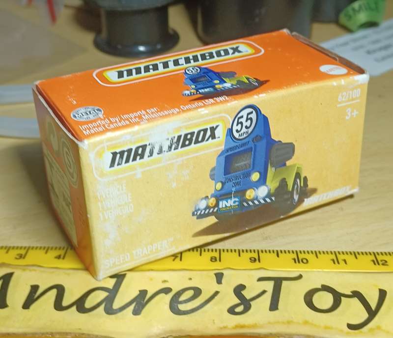 2020 Matchbox Power Grab ~ 62/100  ~ Speed Traper ~ Mint in Sealed Box