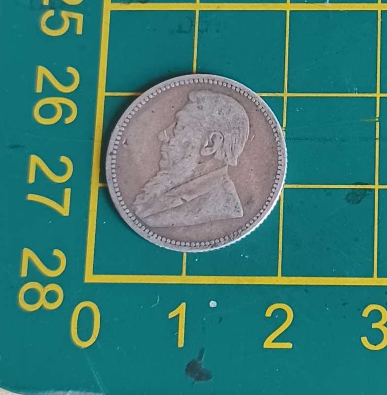 ZAR Kruger 1892 6P Sixpence