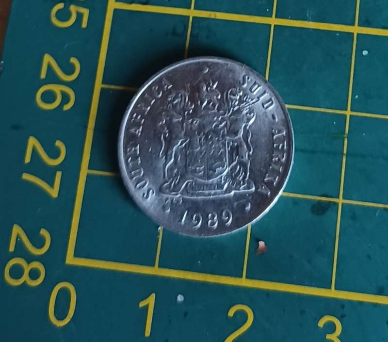 1989 10 Cent Coin ~ South Africa