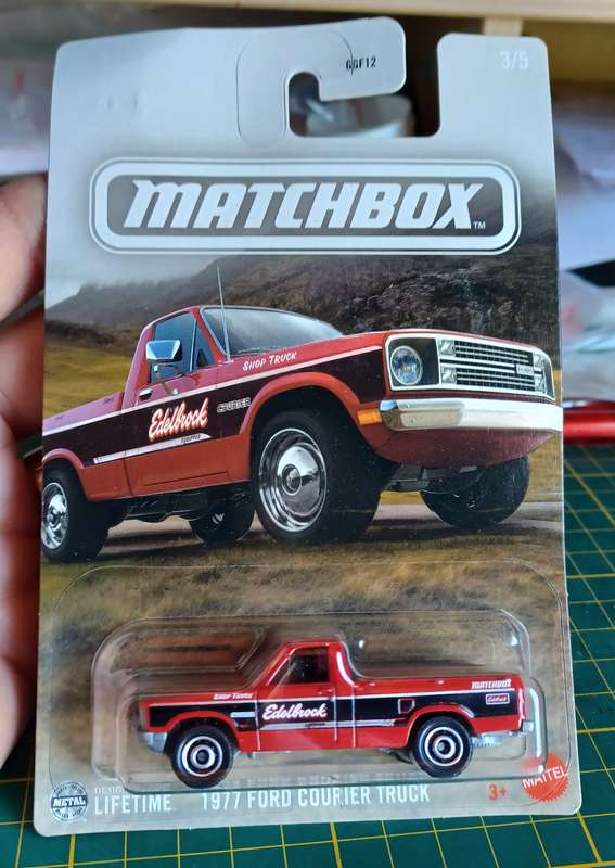 2024 Long Card ~ Matchbox Trucks 3/5 ~ 1977 Ford Courier Truck