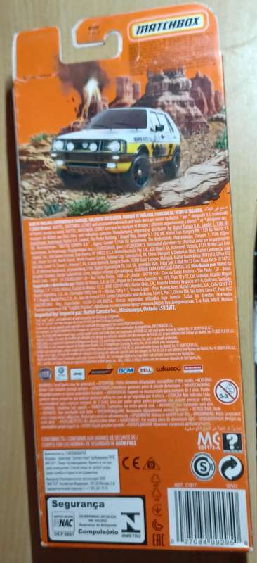 Matchbox ~ 5 Pack - Off Road rally ~ 2020