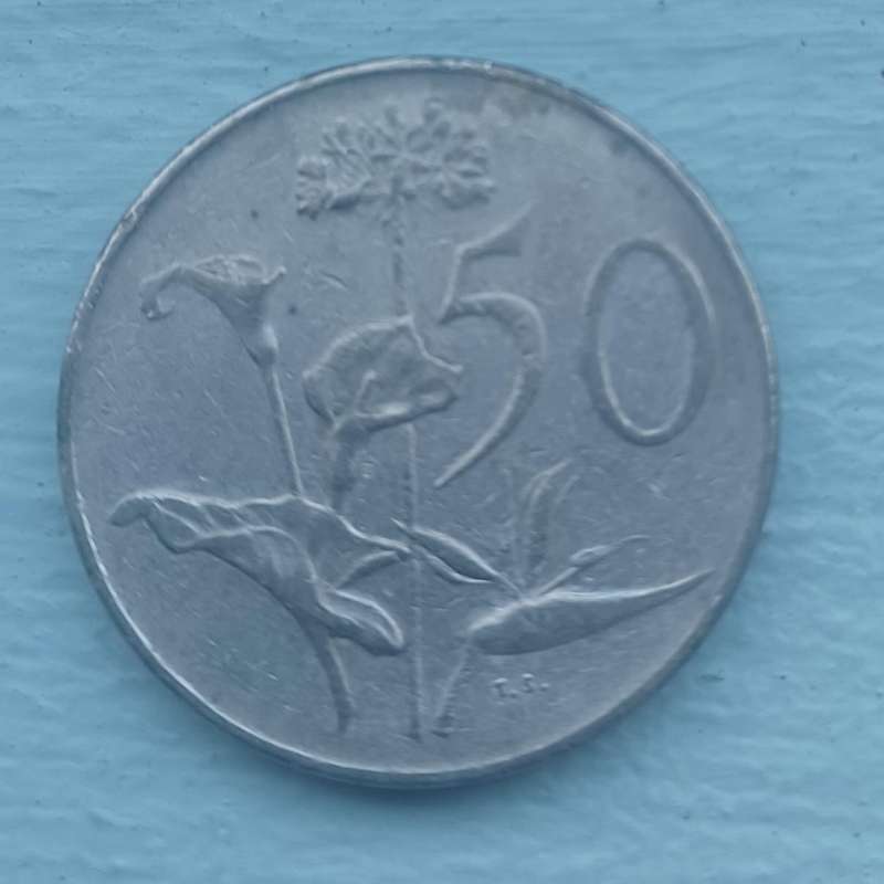 1966 South Africa English 50 cent