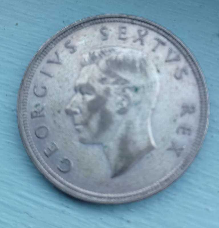 1951 ~ SA Union silver 5 shilling