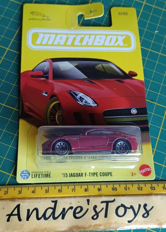 2024 Long Card ~ Matchbox European  car series 2/5 ~ '15 Jaguar F-Type Coupe