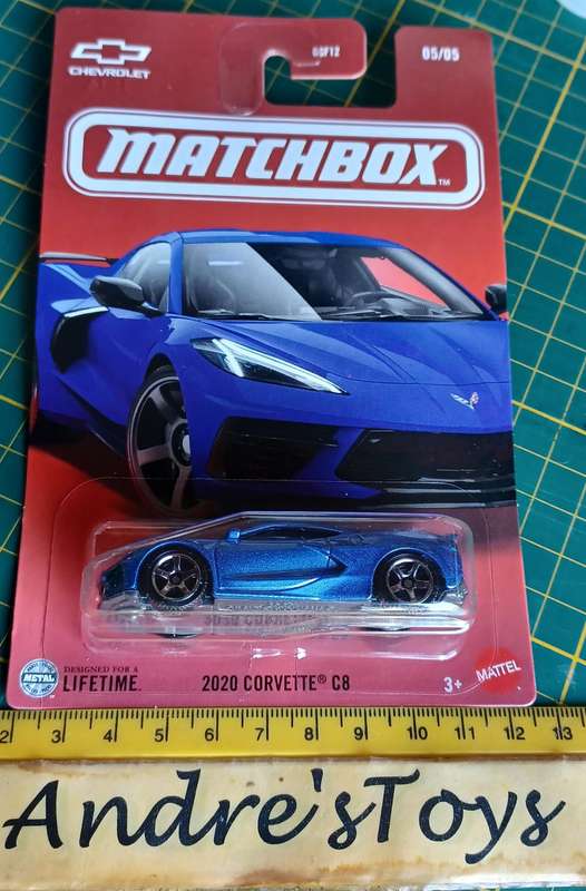 2024 Long Card ~ Matchbox European  car series 5/5 ~ 2020 Corvette C8