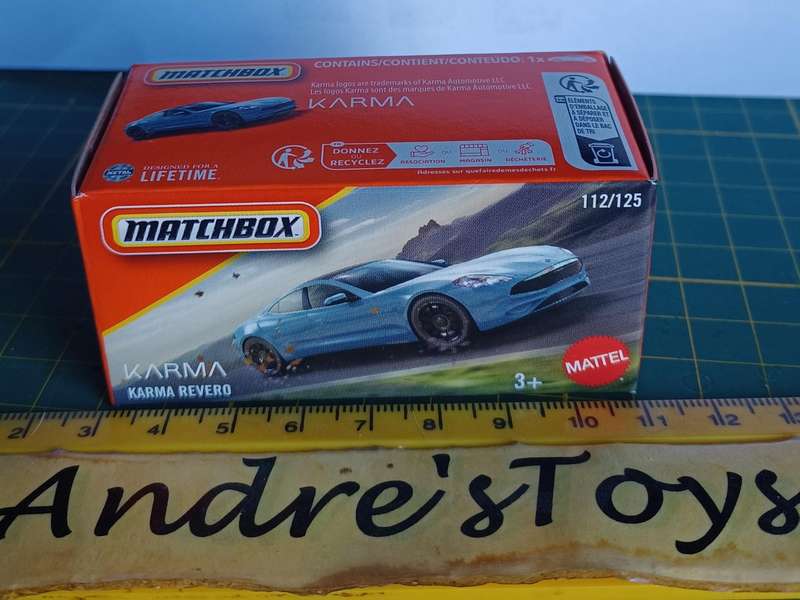 2024 Matchbox Power Grab ~ Karma Revero #112/125 ~ Mint in Sealed Box