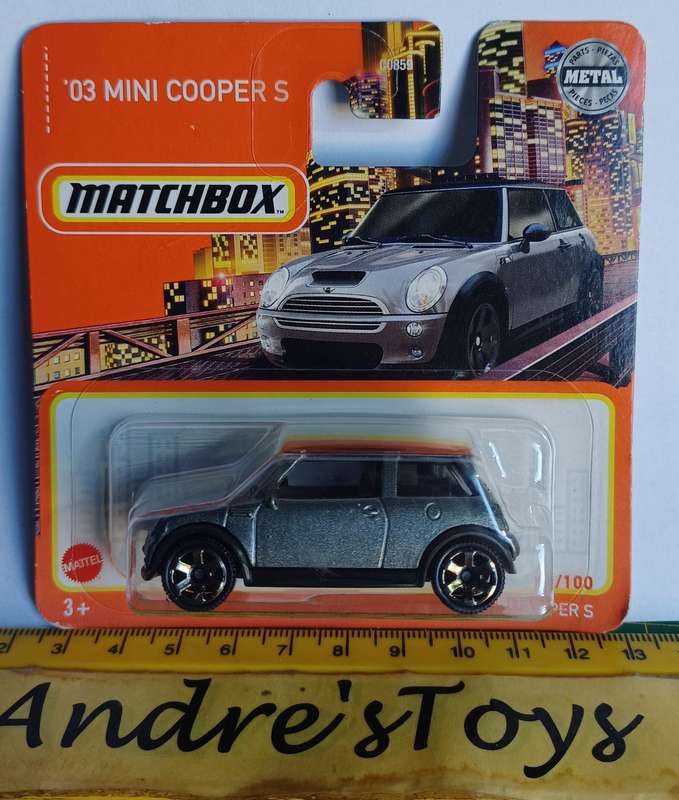 2021 Matchbox ~ 73/100 03 Mini Coopers ~ Mint on Short card