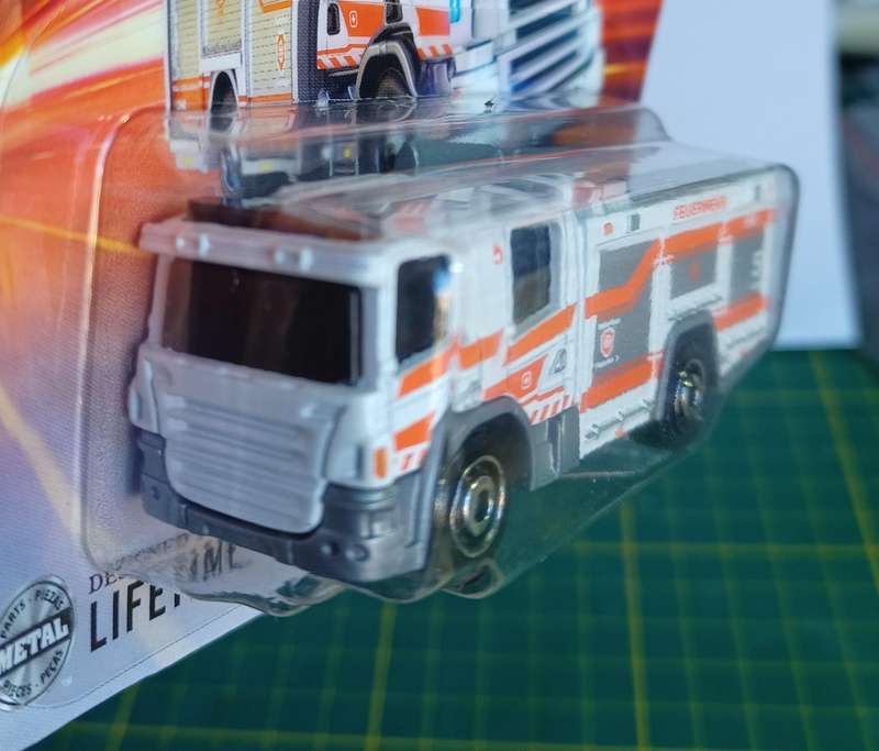2024 Matchbox ~ 16/125 Scania P 360 Fire Truck ~ Mint on Short card