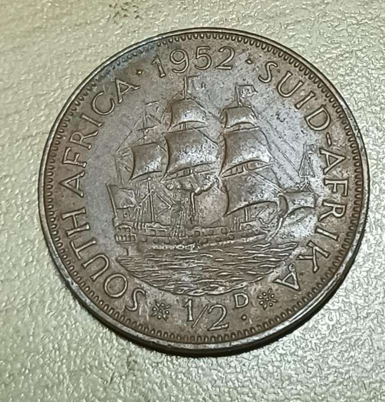 1952 Half Penny - South Africa