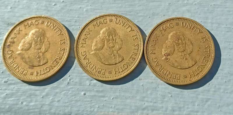 South Africa - 1961, 1962, & 1964 Half Cent